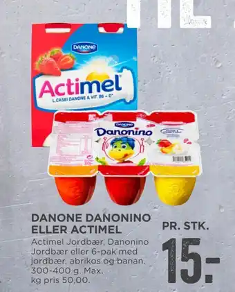 MENY Danone danonino eller actimel tilbud