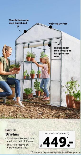 Lidl Drivhus tilbud