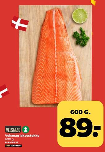 Netto Velsmag laksestykke tilbud