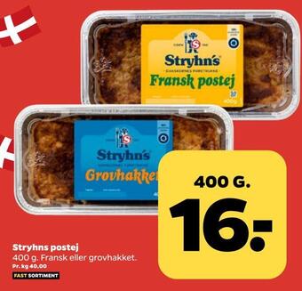 Netto Stryhns postej tilbud