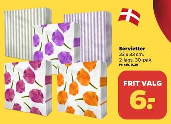 Netto Servietter tilbud