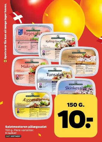 Netto Salatmesteren pålægssalat tilbud
