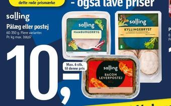 Føtex Pålæg eller postej tilbud