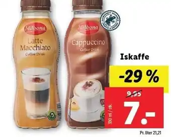 Lidl Milbona iskaffe tilbud