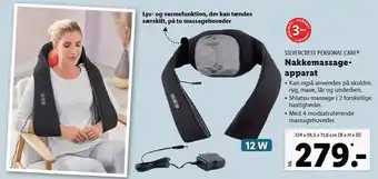 Lidl Silvercrest personal care nakkemassageapparat tilbud