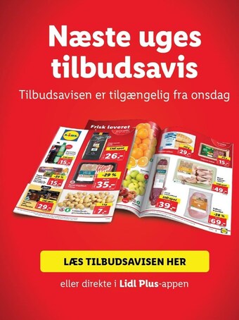 Lidl Næste uges tilbudsavis tilbud