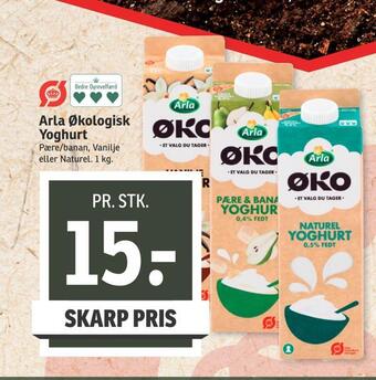 SPAR Arla økologisk yoghurt tilbud