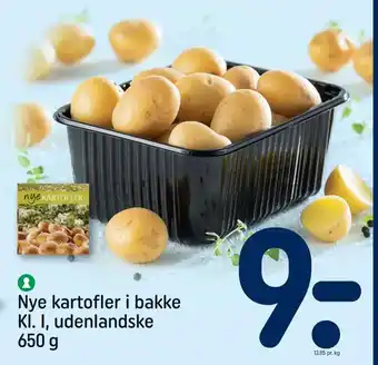 REMA 1000 Nye kartofler i bakke kl. i, udenlandske tilbud