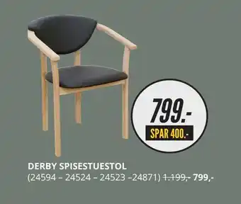 My Home Derby spisestuestol tilbud
