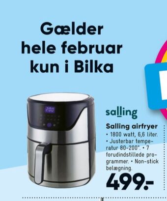 Bilka Salling airfryer tilbud