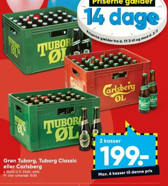 Bilka Classic øl tilbud