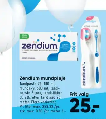 Bilka Zendium mundskyl tilbud