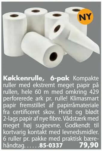 Biltema Køkkenrulle, 6-pak tilbud