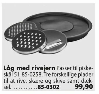 Låg med rivejern