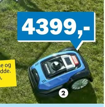 Biltema Robotplæneklipper rm1000 tilbud