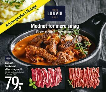 Føtex Ludvig gullasch tilbud