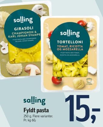 Føtex Salling pasta tilbud