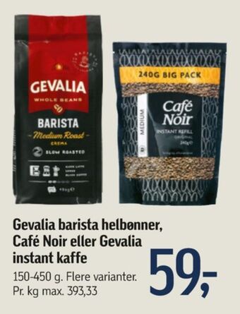 Føtex Cafe noir instant kaffe tilbud
