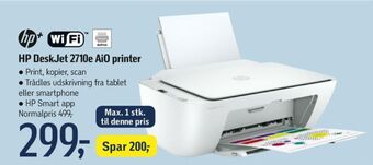 Føtex Hp printer all-in-one tilbud