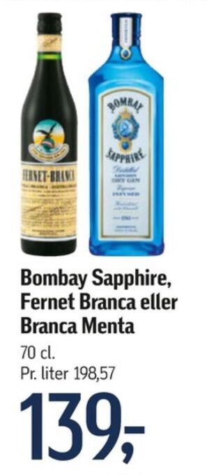 Føtex Fernet branca bitter tilbud