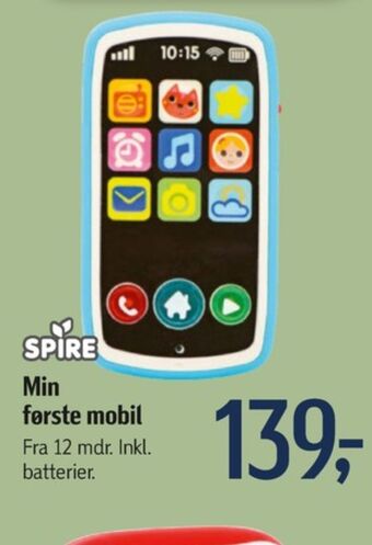 Føtex Spire interaktiv legetøj tilbud