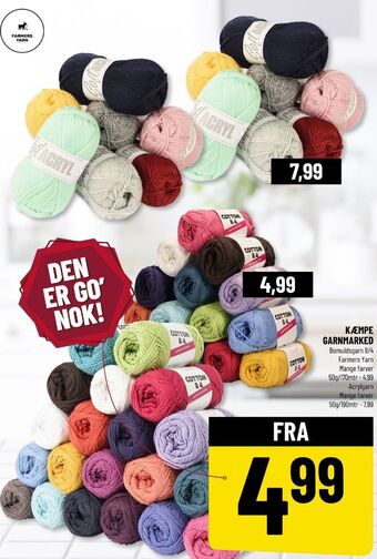 Løvbjerg Farmers yarn garn tilbud