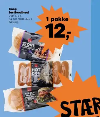 Kvickly Coop pølsebrød tilbud