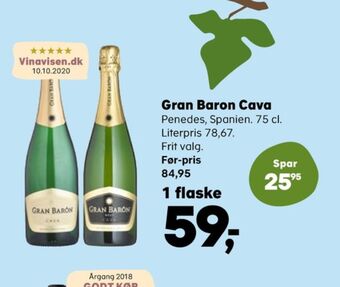 Kvickly Ukendt spansk mousserende vin tilbud