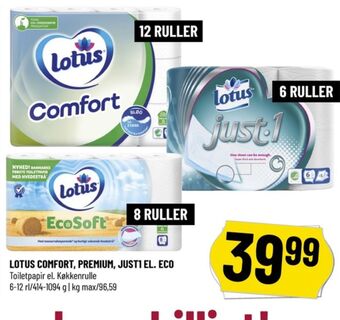 Løvbjerg Comfort toiletpapir tilbud