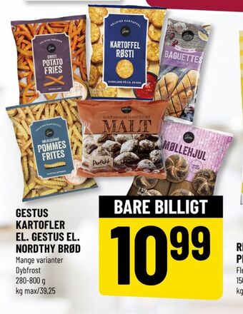Gestus kartoffelprodukter