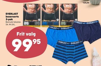 Kvickly Everlast boxershorts tilbud
