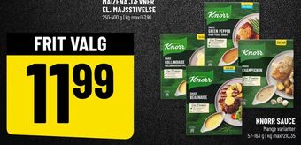Løvbjerg Knorr sauce pulver tilbud