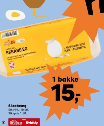 SuperBrugsen Danæg æg tilbud