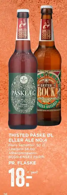 MENY Easter bock specialøl tilbud