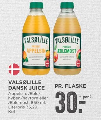 MENY Valsølille appelsinjuice tilbud