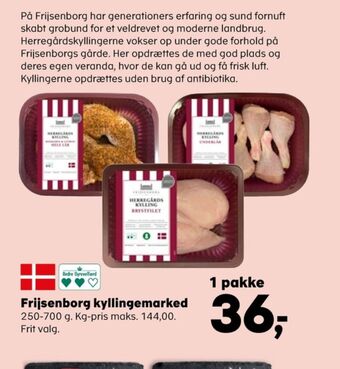 SuperBrugsen Frijsenborg kyllingelår tilbud