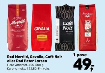 SuperBrugsen Original kaffe formalet tilbud