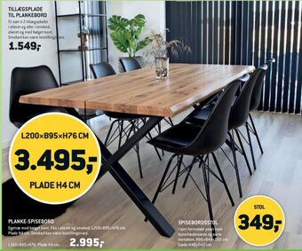 XL-BYG Ukendt spisebord tilbud