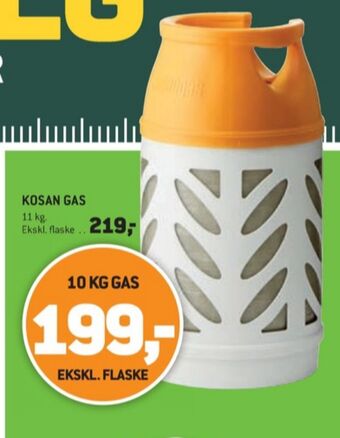 XL-BYG Kosan gasflaske tilbud