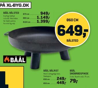 XL-BYG Båål bålrist tilbud