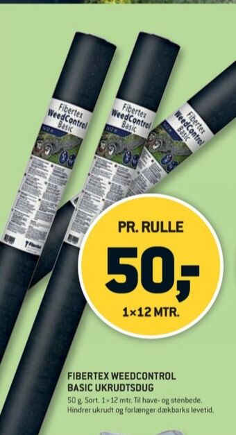 XL-BYG Fibertex ukrudtsdug tilbud