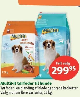 Maxi Zoo Multifit tørfoder til hunde tilbud