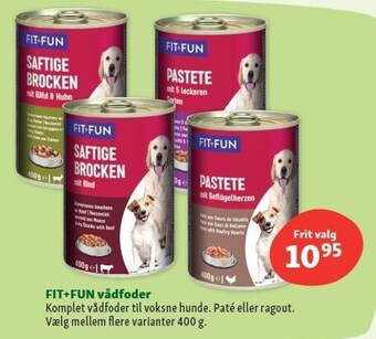 Maxi Zoo Fit+fun vådfoder tilbud