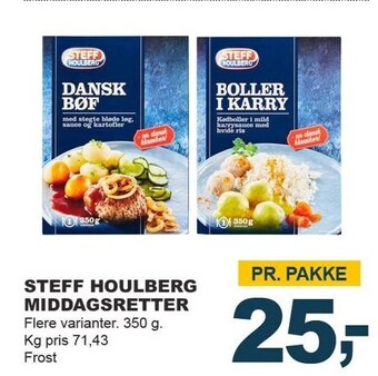 Steff houlberg middagsretter