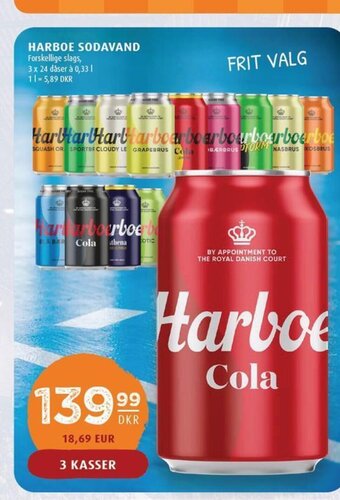 Scandinavian Park Harboe Sodavand tilbud