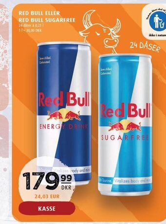 Scandinavian Park Red Bull Eller Red Bull Sugarfree tilbud