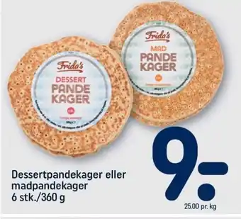 REMA 1000 Dessertpandekager eller Madpandekager tilbud