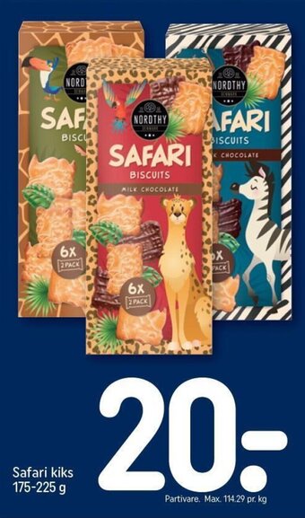 REMA 1000 Safari Kiks tilbud