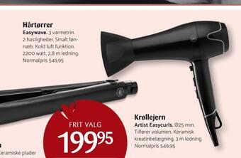 Kop & Kande Hårtørrer tilbud