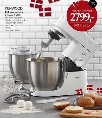 Kop & Kande Køkkenmaskine tilbud